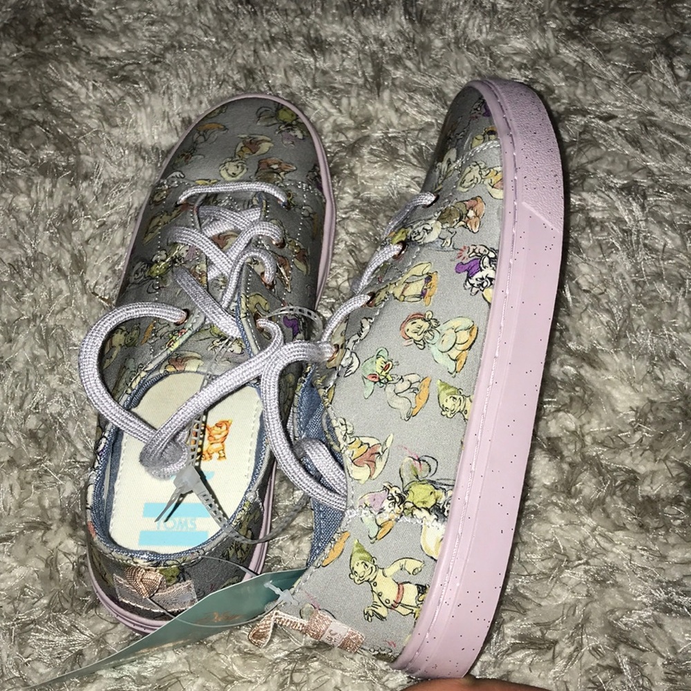 Toms xDisney Youth Lenny Snow White Dwarf Sneakers - Picture 5 of 8